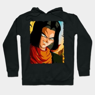 Android 17 hoodie sales